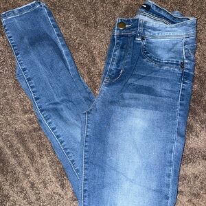 Fashion Nova Light Blue Skinny Jeans